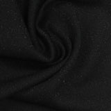 Black Marl Ponte Knit, Viscose-Poly — photo 1