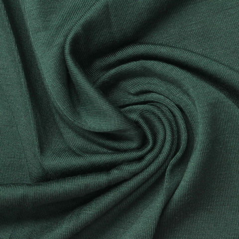 Jersey Knit Fabric, 232 gsm, 170 cm — Green