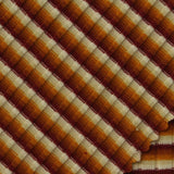 Cream Horizontal-Stripe Rib Knit, 210 gsm — photo 1