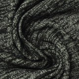 Black Marl Chunky Knit, Viscose-Poly, 307 gsm — photo 1