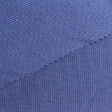 Polyester Stretch Rib Knit Fabric, 330 gsm, 164 cm — Blue — photo 1