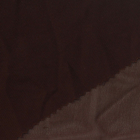 100% Polyester Chiffon Fabric, 85 gsm, 150 cm — Brown