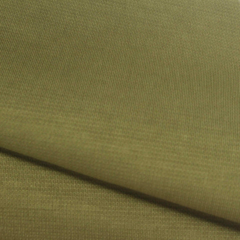 Olive Marl Piqué Knit, Poly-Cotton