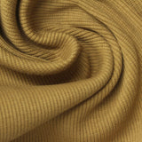 Cotton Stretch Rib Knit Fabric, 360 gsm, 120 cm — Khaki — photo 1