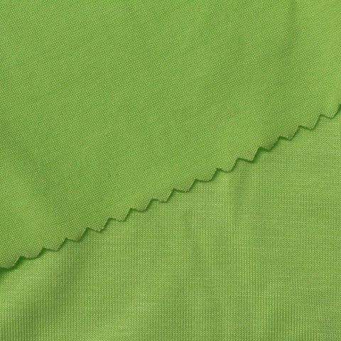 Viscose Stretch Jersey Knit Fabric, 173 gsm, 175 cm — Green