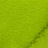 100% Polyester Sherpa Fleece Fabric, 260 gsm — Green, ref EF-234705 — photo 1