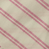 Pink Horizontal-Stripe Jacquard, Poly-Viscose — photo 1