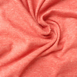 Coral Marl Jersey Knit, Poly-Cotton, 175 gsm — photo 1