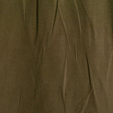 Dark Olive Poplin, Cotton — photo 1