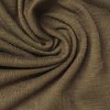 Brown Marl Crepe, Cotton-Poly — photo 1