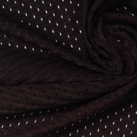 Nylon Stretch Mesh Fabric, 180 gsm, 160 cm — Brown