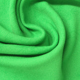 Polyester Stretch Linen-Look Fabric, 316 gsm — Green — photo 1