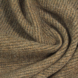 Brown Heather Waffle Knit, Poly-Viscose — photo 1