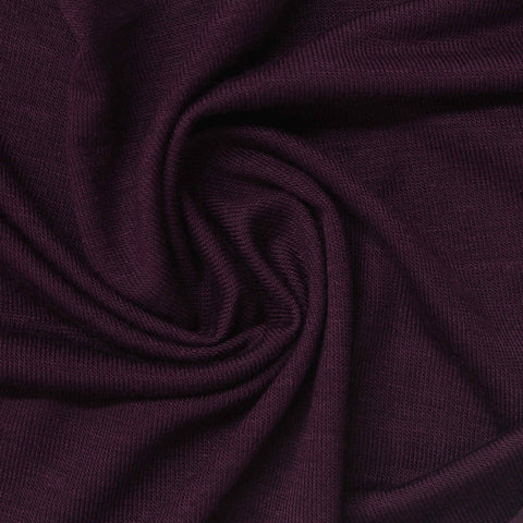 Jersey Knit Fabric, 157 gsm, 160 cm — Purple