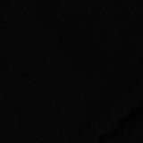 Polyester Stretch Ponte Knit Fabric, 212 gsm, 160 cm — Black — photo 1