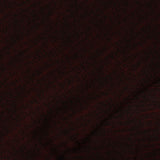 Dark Red Marl Chunky Knit, Poly-Cotton — photo 1