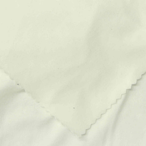 Brushed Polyester Stretch Milk Silk Knit Fabric, 170 gsm, 180 cm
