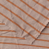 Beige Horizontal-Stripe Knit, 240 gsm — photo 1