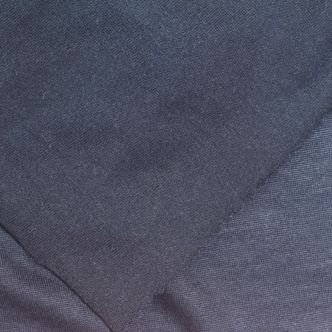 Dark Blue Marl Jersey Knit, Poly-Viscose, 140 gsm