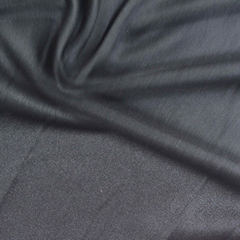 Polyester Stretch Interlock Knit Fabric, 185 gsm, 165 cm — Grey