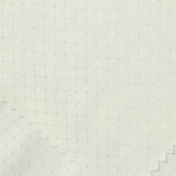 White Tone-on-Tone Diamond Mesh, Polyester — photo 1