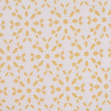 White Floral Jacquard, Poly-Cotton, 211 gsm — photo 1