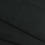 100% Polyester Fleece Fabric, 350 gsm, 166 cm — Black — photo 1