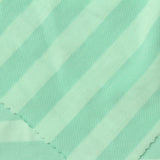 Mint Stripe Jersey Knit, Poly-Viscose — photo 1