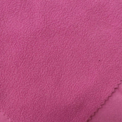 100% Polyester French Terry Fabric, 180 gsm, 180 cm — Pink