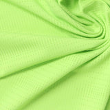 Jacquard Nylon Stretch Knit Fabric, 170 gsm, 170 cm — Green — photo 1