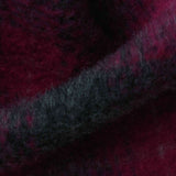 Dark Grey Bold-Plaid Woven, Polyester — photo 1