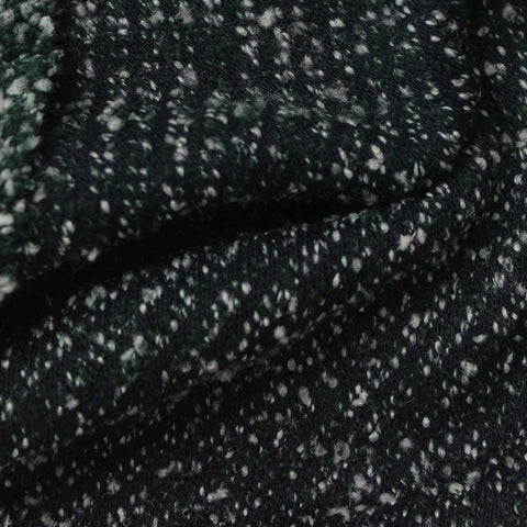Dark Grey Marl Sherpa Fleece, Polyester