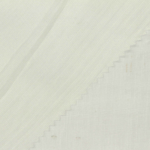 Tencel Lyocell Nylon Blend Crepe Fabric, 50 gsm, 145 cm — White