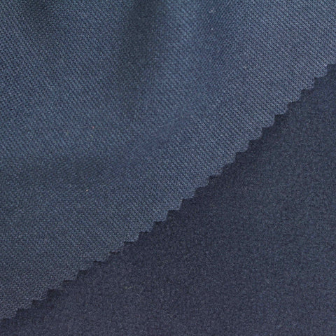 100% Polyester Fleece Fabric, 150 gsm, 150 cm — Navy