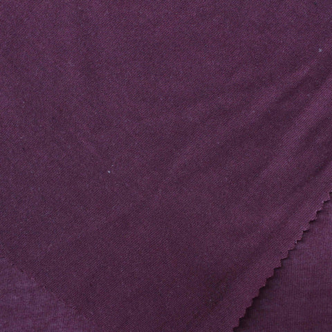 Purple Marl Jersey Knit, Polyester, 138 gsm