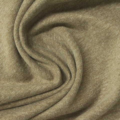 Polyester Cotton Stretch Interlock Knit Fabric, 220 gsm, 170 cm — Khaki