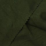 Polyester Cotton Blend Stretch Rib Knit Fabric, 205 gsm, 175 cm — Green — photo 1