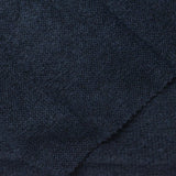 Brushed Polyester Acrylic Stretch Chunky Knit Fabric, 240 gsm — Navy — photo 1