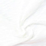 100% Polyester Chunky Knit Fabric, 275 gsm, 168 cm — White — photo 1