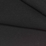Polyester Cotton Stretch Knit Fabric, 350 gsm, 180 cm — Black — photo 1