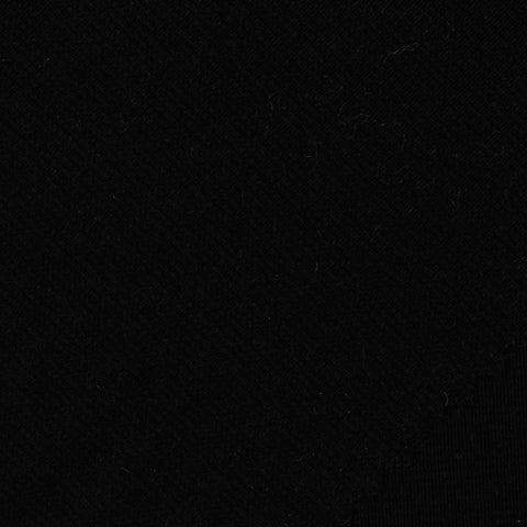 Nylon Stretch Interlock Knit Fabric, 210 gsm — Black