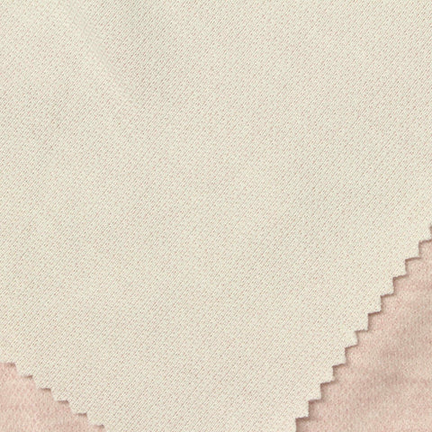 Heather Polyester Viscose Stretch Knit Fabric, 260 gsm, 160 cm — Pink