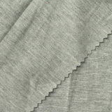 Light Grey Marl Jersey Knit, Viscose, 297 gsm — photo 1
