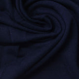 Viscose Stretch French Terry Fabric, 230 gsm, 175 cm — Navy — photo 1