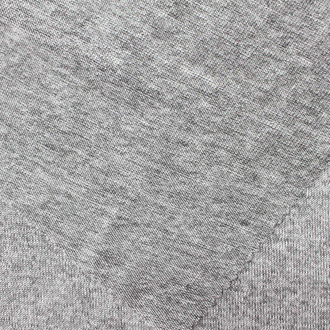 Light Grey Marl Jersey Knit, Polyester, 158 gsm
