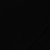 Polyester Viscose Jersey Knit Fabric, 200 gsm, 165 cm — Black — photo 1
