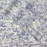 Blue Marl Chunky Knit, Poly-Viscose, 160 gsm, 160 cm — photo 1
