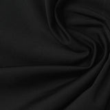 Nylon Stretch Warp Knit Fabric, 165 gsm, 160 cm — Black — photo 1