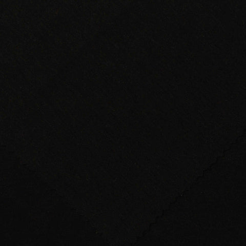 Polyester Viscose Blend Knit Fabric, 170 gsm, 160 cm — Black, ref EF-238554
