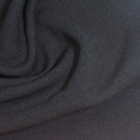 Polyester Stretch Interlock Knit Fabric, 320 gsm, 170 cm — Grey